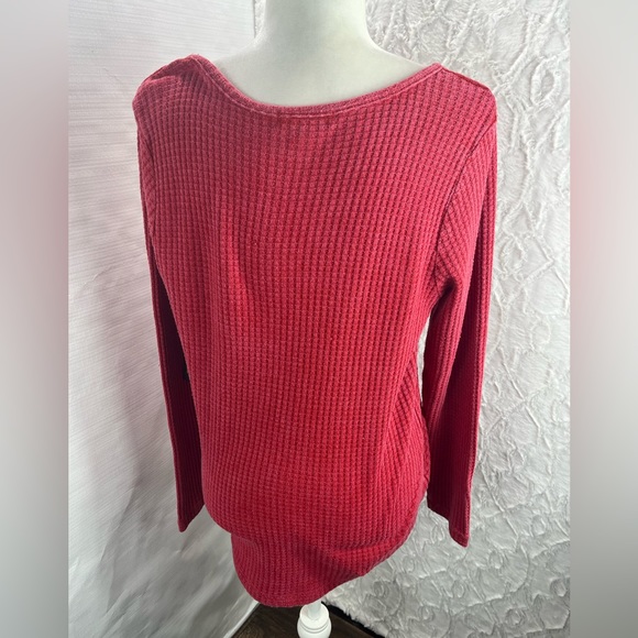 Frye Waffle Long Sleeve Graphic Shirt, Size Large, NWT - Picture 3 of 8